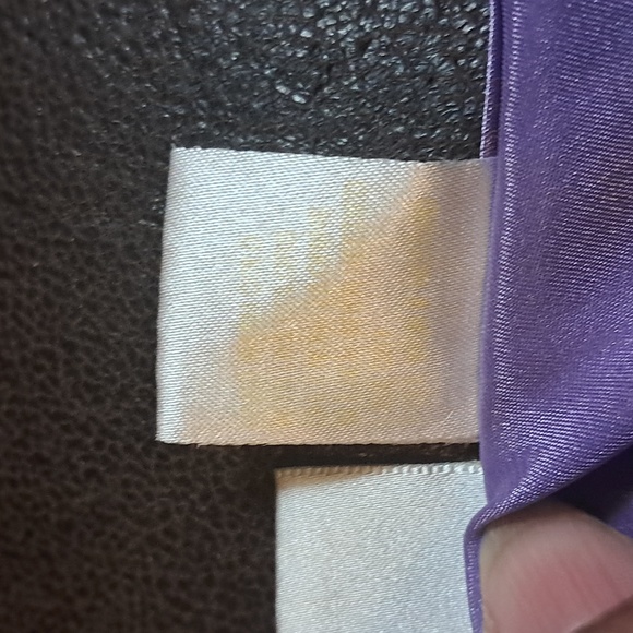 Gilligan & O'Malley Lavender Satin Chemise Slip Dress Date Night - Picture 7 of 7